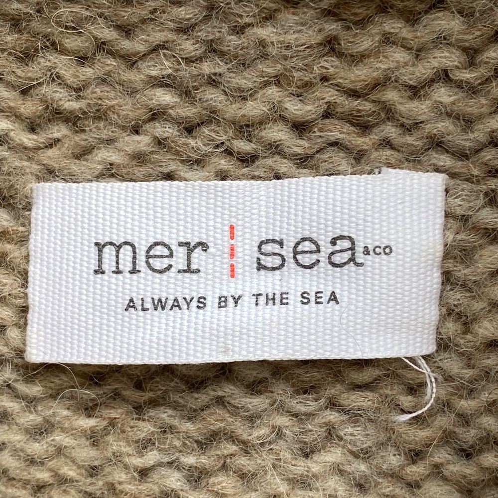 MERSEA Lima Luxe Alpaca Blend Oversized Pullover Sweater One Size - Picture 4 of 6